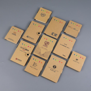 新款牛皮纸记事本彩色记事本组合套装创意笔文具记事本定制 - Product Image 2