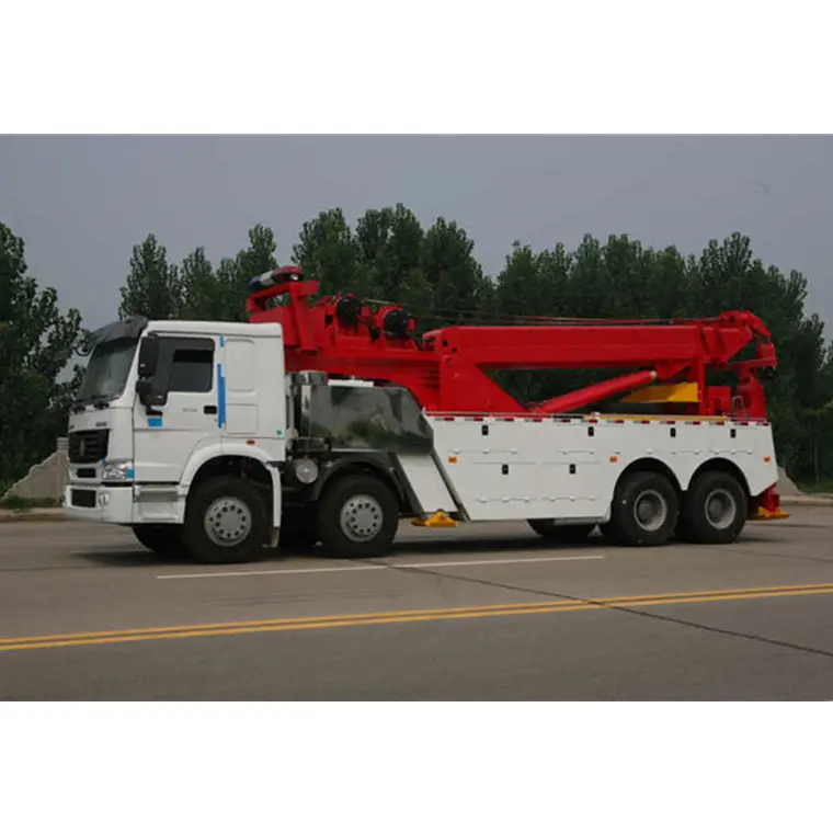 Lift Wiel Hydraulische Kl Deel Jac Towing Mobiele Forktruck Emc905 Motor China 50 Ton Rotator Armen Sleepwagen Wrecker