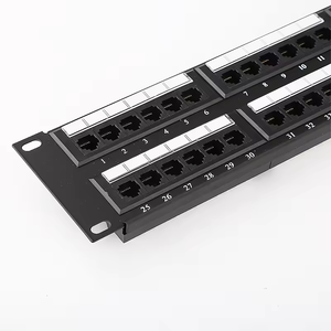 OEM 48p SFTP con módulo cat6a 48 puertos Cat6 panel de conexión sin blindaje - Product Image 5