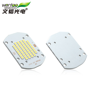 Cob הספק גבוה אורות 50W עמידים לומן גבוה עם לוח PCB חם קריר לבן SMD 3030 LED שבב אור מקור אור משולב
