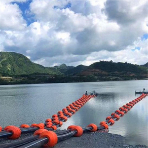 Montar Simples 1000*1000mm Flutuante Barreira Tubo De Plástico Bóia para Rio Aviso <span class=keywords><strong>Pipeline</strong></span> Areia Bombeamento Linha Bóia