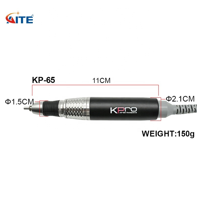 KP65 Motor Nail Drill Hand Piece 2.35mm