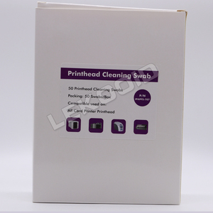 Evolis מדפסת A5003 headclean ניקוי ערכת עם IPA עצמי רווי אלכוהול קצף ספוגית