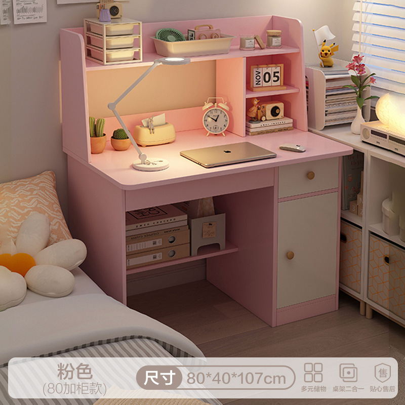 80 cm con mobiletto - rosa