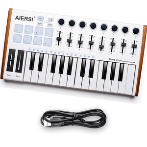 Бренд Aiersi, 8 кодеков faders, USB MIDI контроллер клавиатуры, цифровой 25 клавиш, Электронный музыкальный инструмент - Product Image 1