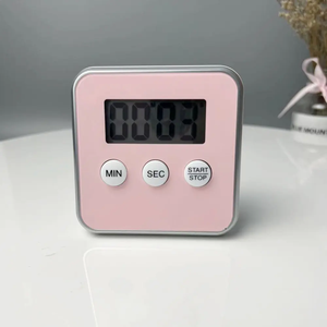 Vendita calda 2 in 1 forte magnete forte Timer digitale Fitness cucina 100 minuti conto alla rovescia tempo di cottura promemoria con staffa - Product Image 5