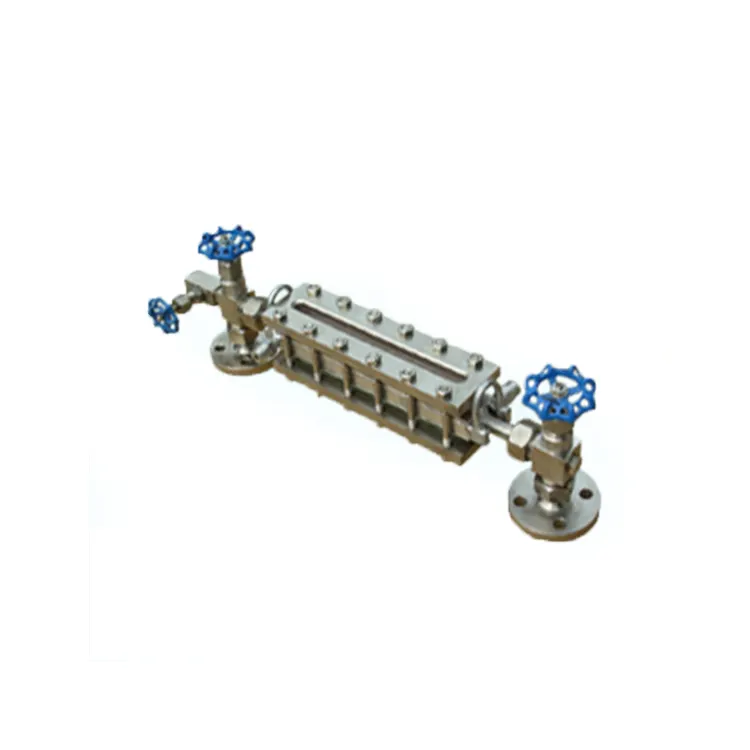 Transparent -Reflex Glass water Level Gauge or level gage Steam and water glass plate level gauge of steam boiler
