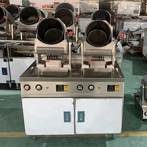 智能餐厅自动炒饭煎锅煎锅机厨房机器人电煮旋转炊具 - Product Image 4
