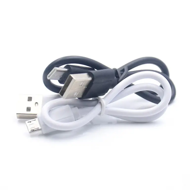 30cmマイクロ/タイプCケーブル/iPhone充電USBケーブル用30cmショートレングスUSB充電ケーブル