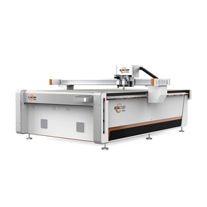เครื่องตัดใบมีดแบบสั่นเครื่องตัดกล้อง CCD สำหรับบอร์ดกระดาษพิมพ์ที่มีใบรับรอง CE & ISO - Product Image 5