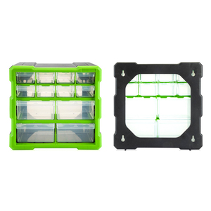 プラスチック製工具収納ボックススクリューボックス部品アクセサリーコンパートメントビルディングブロック仕分けケース - Product Image 3