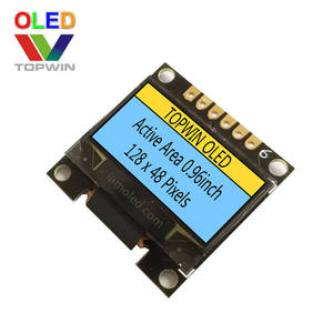 Migliore qualità 0.96 ''0.96 pollici 128x64 pixel colore bianco display oled modulo assemblato interfaccia 7pin 4-SPI TW28640960D scheda pcb - Product Image 6