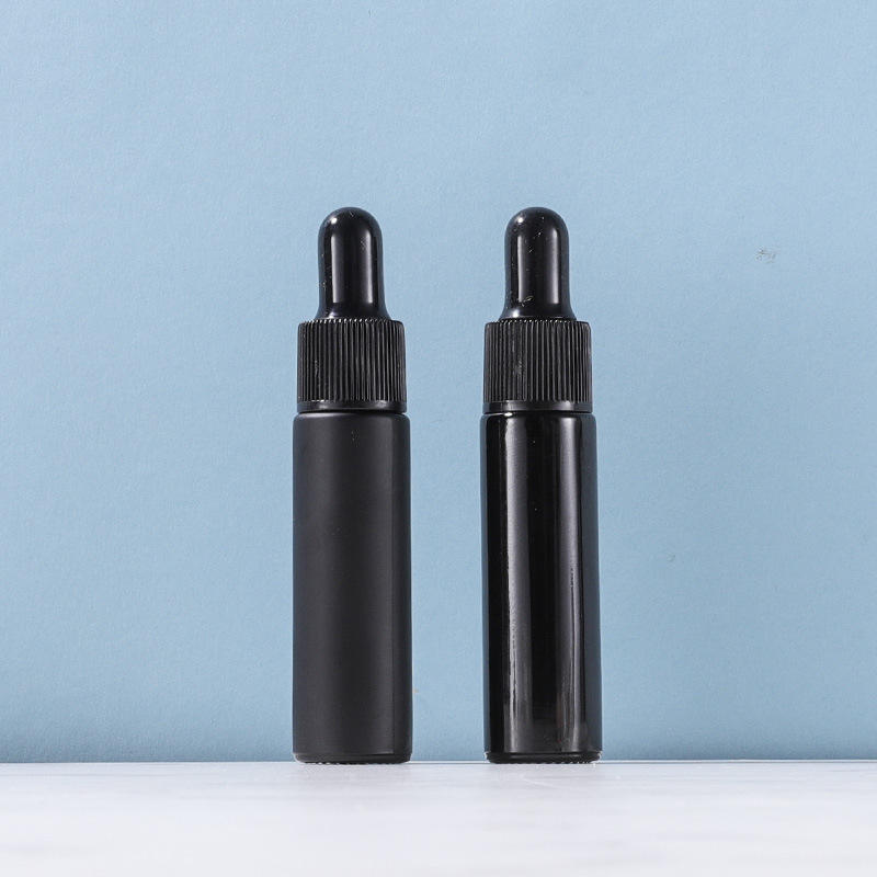 Black fine line ring + black rubber head + dropper