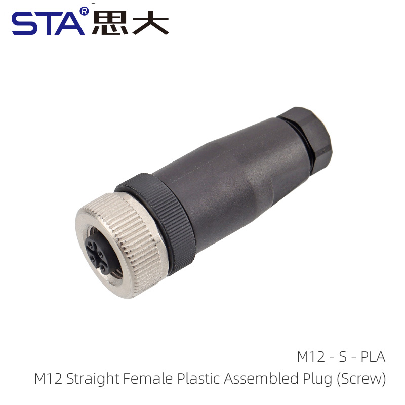 Straight Female Plastic Assembled