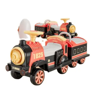 子供のためのトラックスーツのおもちゃのミニ電車に乗る