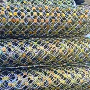 Kleinmaschig staaldraadgaas met zeshoekige openingen, thermisch verzinkt, beschermend <span class=keywords><strong>net</strong></span> model 003, gekrimpte techniek - Product Image 1