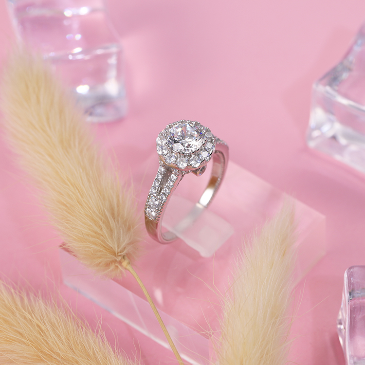 14K White