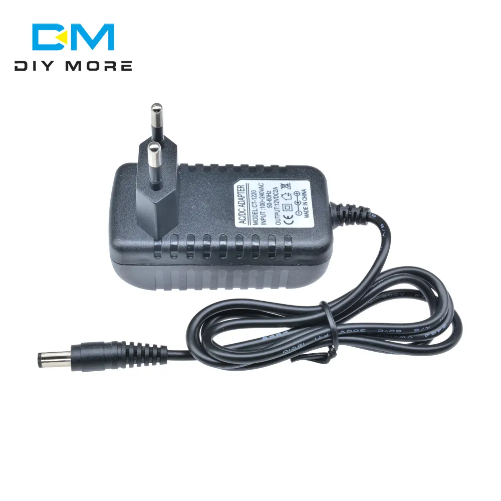 Us Eu Power Adapter Ac 100 V-240 V Naar Dc 12V 9V 5V 2A 1A voeding Transformator Transformator 110V 220V Stopcontact Lader