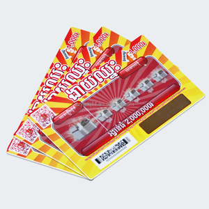 Einzigartiger Code Benutzer definiertes Etikett Offsetdruck Rubbel karte Anti-Fälschungs-Kosmetik-Promotion - Product Image 4