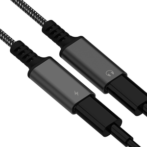 Somostel SMS-BZ18 Charging and Music With Hifi Sound <strong>2</strong> <strong>in</strong> <strong>1</strong> Adapter Cable 60W USB C Fast Charging Data Cable - Product Image 4