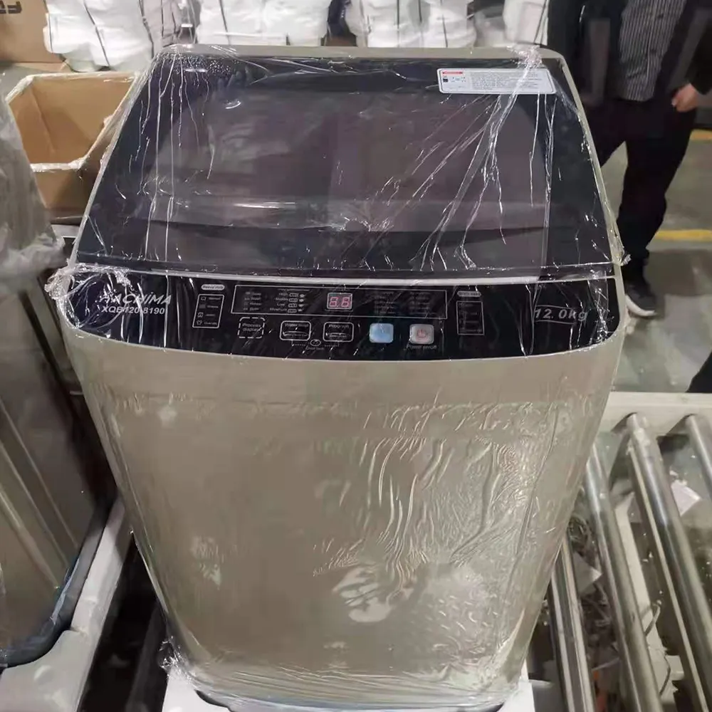 Machine à laver entièrement automatique Machine à laver et à sécher les vêtements de haute qualité ménage grande capacité 12kg électrique