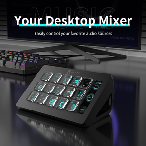 Ajazz AKP153E Customizable <strong>LCD</strong> 15 Keys <strong>Controller</strong> Keypad <strong>Keyboard</strong> Pc Gaming Console Desktop <strong>Controller</strong> - Product Image 2