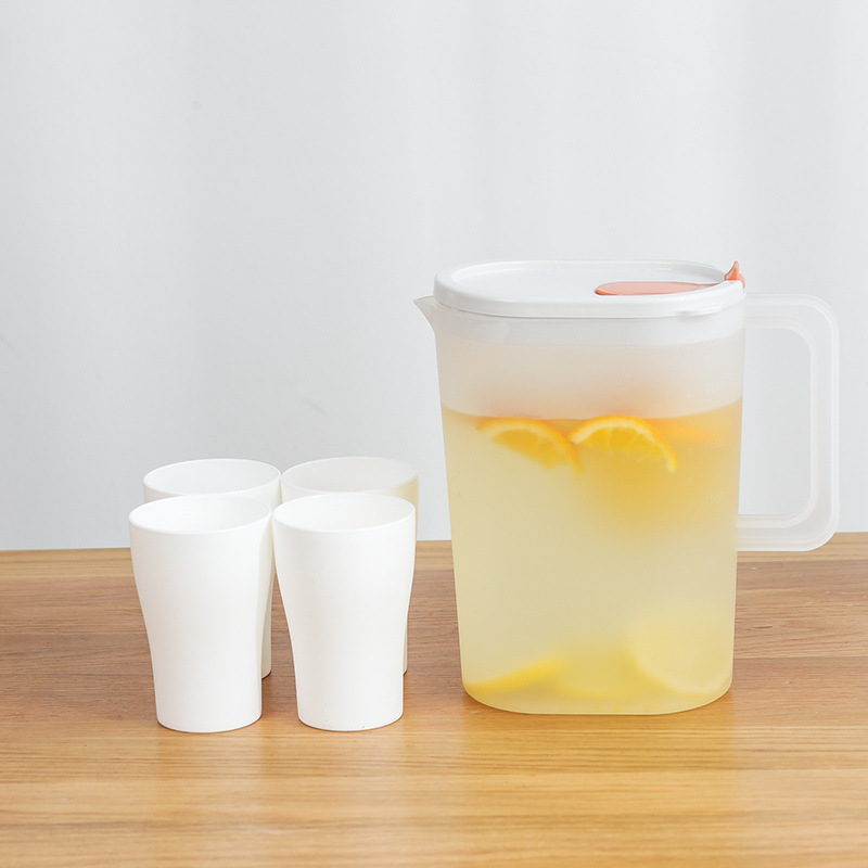 Orange Kettle+4cups