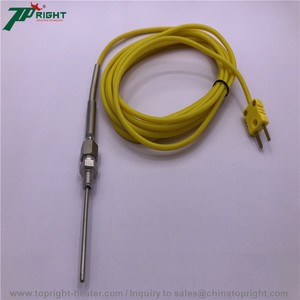 TC <strong>K</strong> Type Thermocouple Temperature Sensor with <strong>Round</strong> Tip Probe 3*58mm - Product Image 5