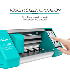 TuoLi özel ekran koruyucu Plotter kesici cep telefonu geri kaplama çıkartmalar yapma hidrojel filmler kesme makinesi - Product Image 2