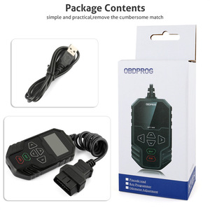 OBDPROG MT005 PSA strumento diagnostico Peugeot/Citroen/DS lettore di codici di corrispondenza per la programmazione di chiavi per auto - Product Image 6