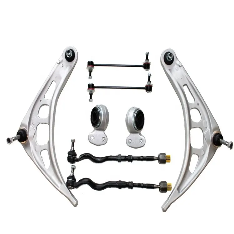 Kit de reparo para braço automotivo, peças de suspensão para frente e inferior, controle de pista, para bmw 3 e46