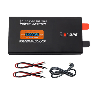 Inversor de onda sinusoidal pura de 3000W con cargador Salida múltiple de CC y CA Personalizable Admite Entrada de frecuencia DC12V de 50Hz y 60Hz OEM - Product Image 2