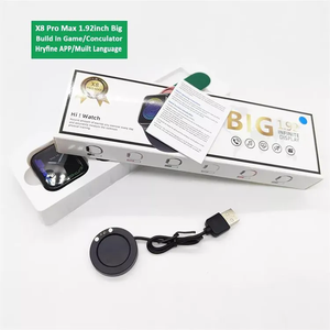 Dropshipping yükseltme büyük 1.92 inç X8 Pro Max akıllı saat serisi 8 BT çağrı Smartwatch X8 Pro Max nabız monitörü X8 Pro Max - Product Image 5