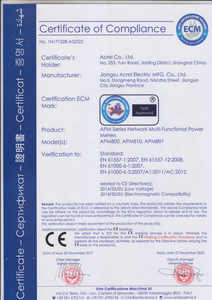 Acrel APM800/MA84三相パワーモニターメーター8アナログ入力4アナログ出力プロフィバス多機能RS485 CE IEC - Product Image 6