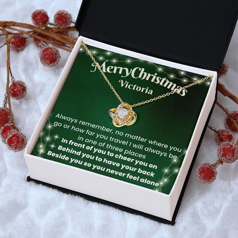 Silver Necklace + High-End Gift Box