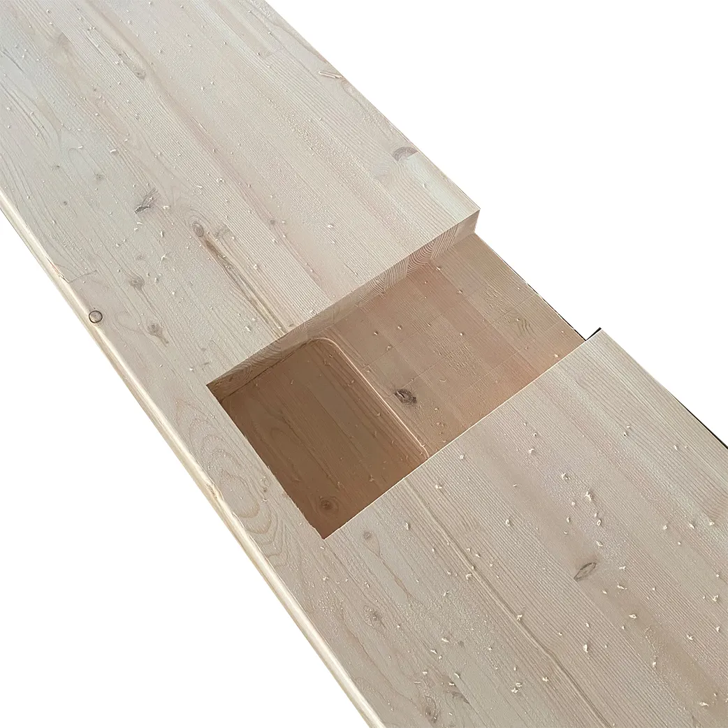 Fornitore di legno travi a soffitto in legno laminato Lvl Glulam ingegnerizzato in legno