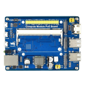 <span class=keywords><strong>Raspberry</strong></span> <span class=keywords><strong>Pi</strong></span> CM3 CM3 Lite Computer modul POE-Basis platine Metall gehäuse Ethernet-Netzteil Externe Erweiterungs karte
