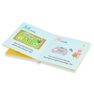 Çocuk için çevre dostu fabrika fiyat baskı kitapları talep üzerine özel baskılı çocuk karton karton kitap baskı - Product Image 2