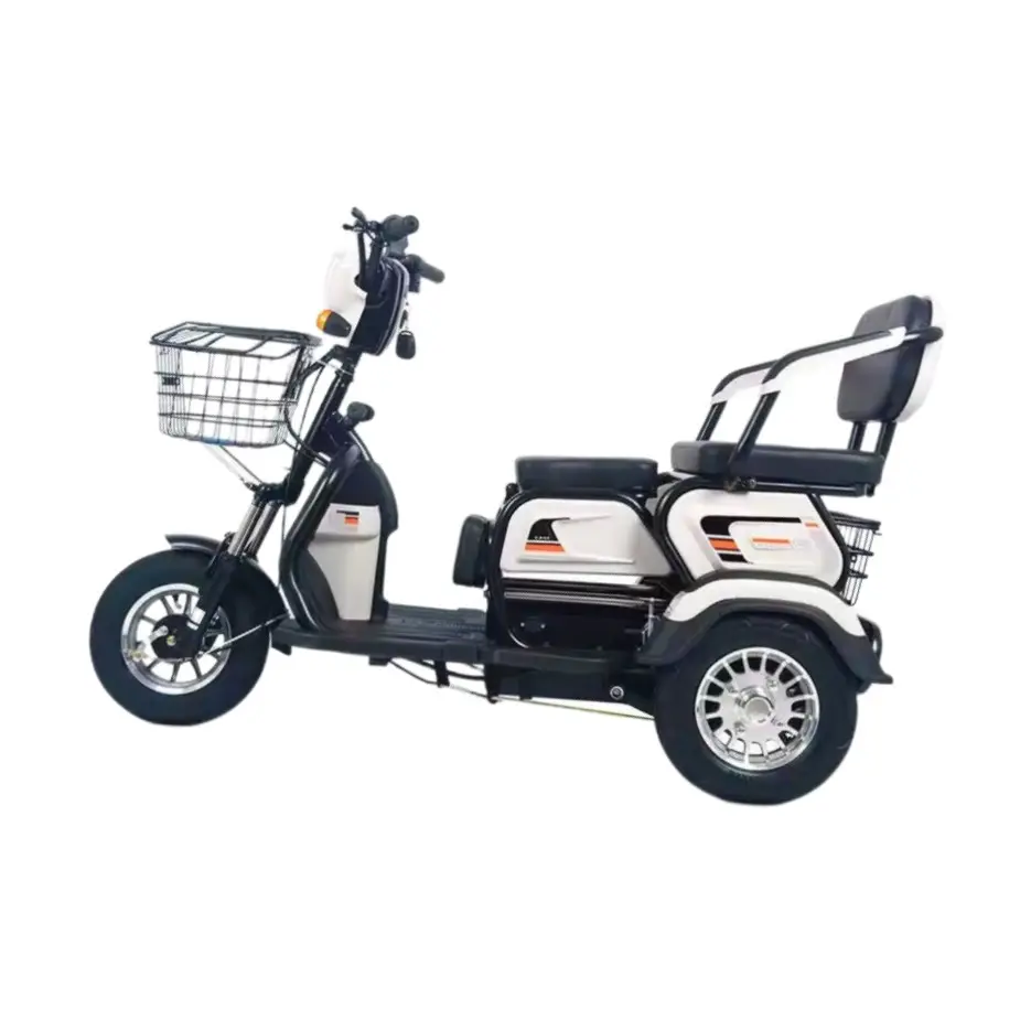 Heap-triciclo eléctrico para adultos, triciclo de 3 ruedas