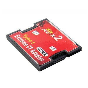 双端口标清/SDXC TF至紧凑型闪存1型存储卡读卡器适配器 - Product Image 5