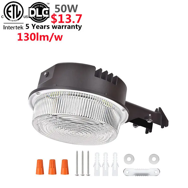 תוצרת סין DLC 5 שנים אחריות ETL led חצר אור תא פוטואלקטרי חשכה לשחר 100w 40w 50w 90w 70w 120w 150w led רחוב אור