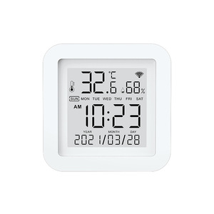 Wifi inalámbrico pantalla Digital LCD inteligente electrónico seco húmedo termómetro uso doméstico Control remoto termómetros domésticos - Product Image 1