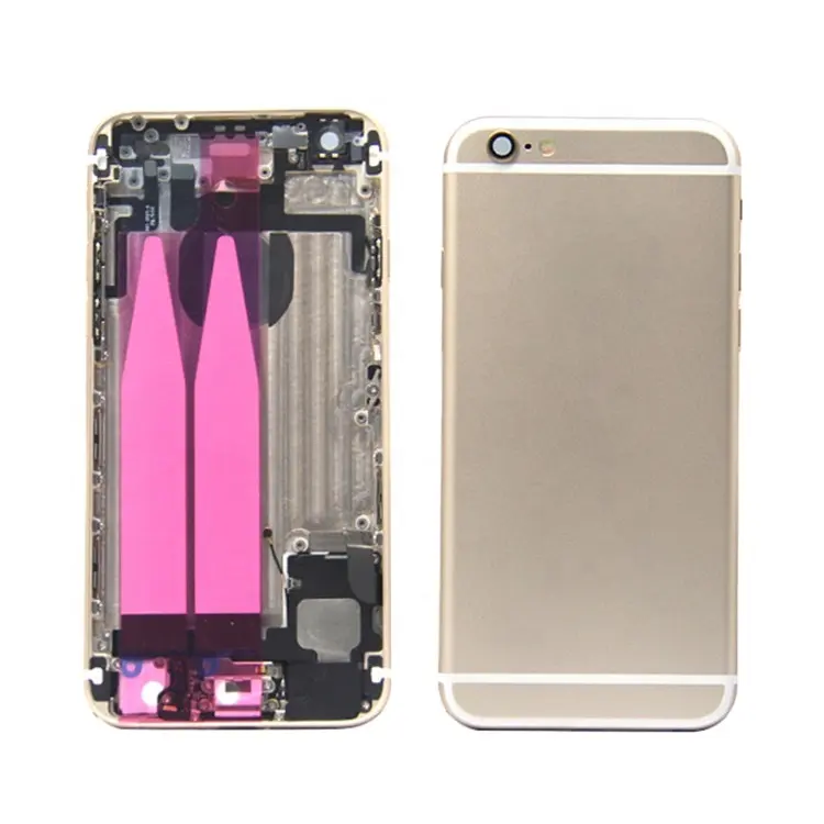 Wadegroup-coque arrière de téléphone portable à prix compétitif pour iPhone 6s plus avec petites pièces