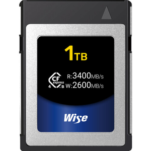 CFX4-B1024 1TB CFexpress 4.0 Type B <strong>Memory</strong> Card <strong>Class</strong> 10 <strong>Speed</strong> 3400MB/s Read 2600MB/s Write Plastic <strong>Flash</strong> Type - Product Image 1