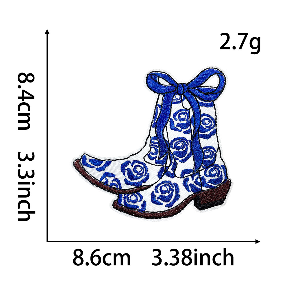 Hot melt adhesive-rose boots blue