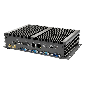 Fanless <strong>Desktop</strong> Industrial Mini PC with Intel I3-4005U Core I4 Processor 8GB Video <strong>Memory</strong> HDD Windows OS Connectivity Via WiFi - Product Image 3