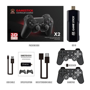 Yeni varış GD10 Arcade oyun oynamak için 64GB 30000 + Retro oyunları çoklu dil TV oyun konsolu Video oyunu konsol - Product Image 5