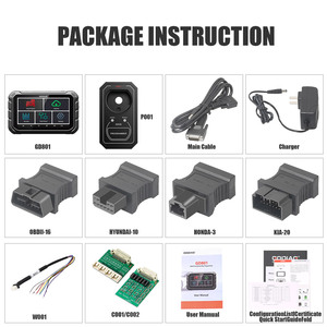 GODIAG GD801 <strong>Key</strong> <strong>Programmer</strong> Support Multi-Functions for ABS EPB TPMS EEPROM - Product Image 5