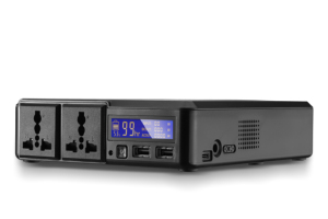 AC <strong>Outputs</strong> Two Universal Solar <strong>Inputs</strong> Portable Power Source 154W <strong>Output</strong> for Camping Mobile <strong>Devices</strong>