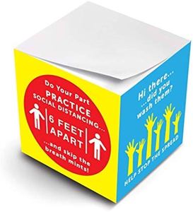 Mini Note Cube Sticky Note Memo Block con bonito diseño - Product Image 1